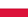 Poland flag mini