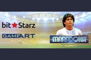 GameArt Gives Exclusivity to Bitstarz for Maradona HyperWays