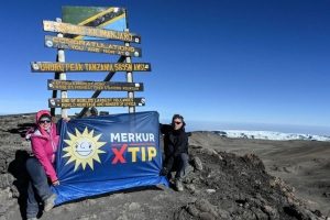 Merkur Employees Сlimb Kilimanjaro to Display Brand Flag at Summit