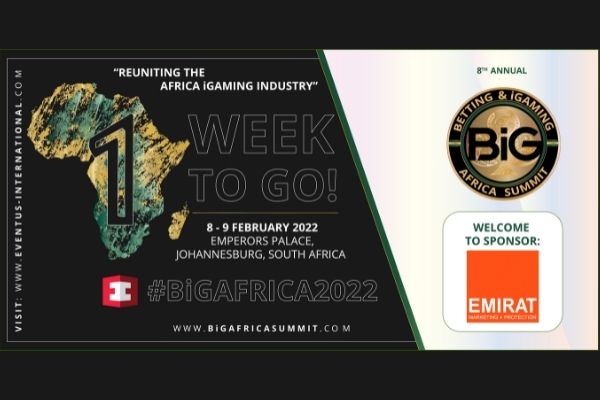 One Week Remaining Until BiG Africa Summit 2022 – Welcome to Sponsor, EMIRAT AG